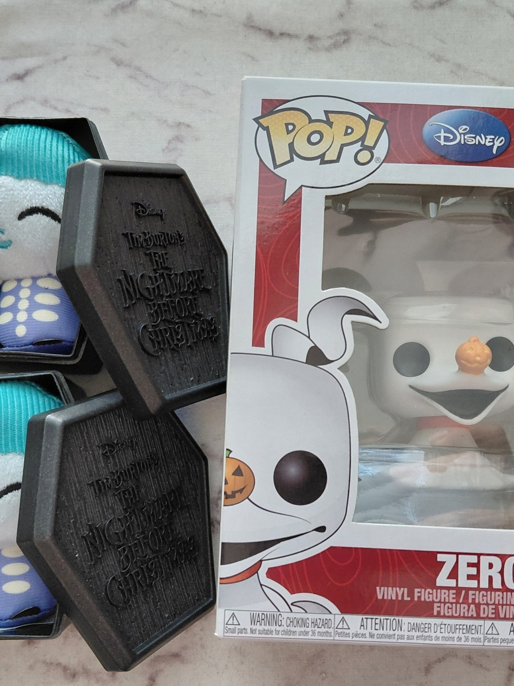 Disney Zero Funko POP The Nightmare Before Christmas and Plush Set